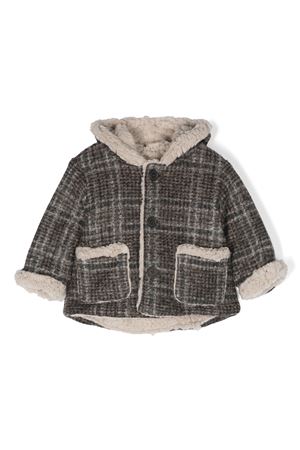 grey polyester coat DOUUOD KIDS | DT2510U0113930BG